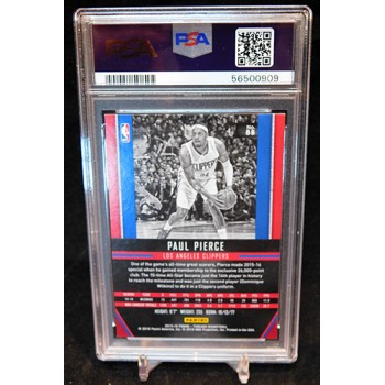 Paul Pierce 2015-16 Panini Threads Century Red Card #88 1/99 PSA 6 EX-NM