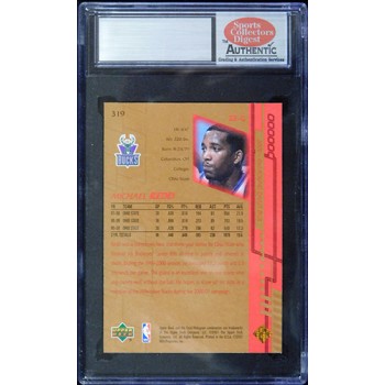 Michael Redd Milwaukee Bucks 2000-01 Upper Deck Card #319 SCD 8 NM-MT