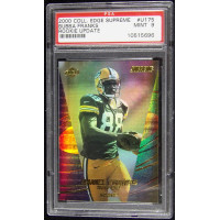 Bubba Franks GB Packers 2000 Collectors Edge Supreme Card #U175 PSA 9 Mint