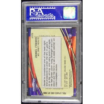 Bubba Franks GB Packers 2000 Collectors Edge Supreme Card #U175 PSA 9 Mint