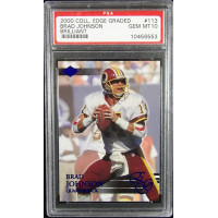 Brad Johnson 2000 Collectors Edge Brilliant Card #113 PSA 10 Gem Mint /500