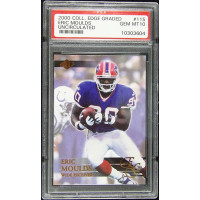 Eric Moulds 2000 Collectors Edge Uncirculated Card #115 PSA 10 Gem Mint /5000