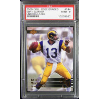 Kurt Warner 2000 Collectors Edge Uncirculated Card #144 PSA 9 Mint /5000