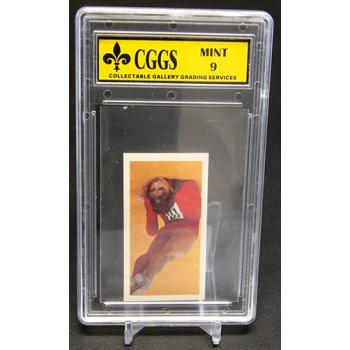 Olga Korbut 1979 Brooke Bond Olympic Greats Card #18 CGGS 9 Mint