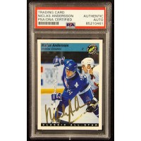 Niclas Andersson Signed 1993 Classic Prospects Card #120 PSA Authenticated