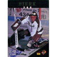 Zac Bierk Signed 1995 Signature Rookies Draft Day Signatures Card /4500 #3