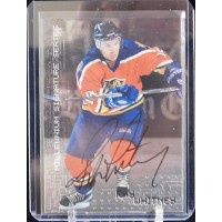 Ray Whitney Signed 1999-00 ITG Be A Player Millennium Signature Series Card #112