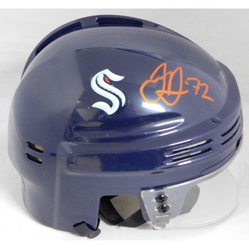 Haydn Fleury Seattle Kraken Signed Mini Helmet Fanatics Authenticated