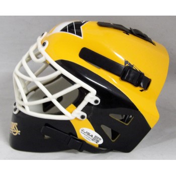 Ken Wregget Pittsburgh Penguins Signed Mini Helmet JSA Authenticated