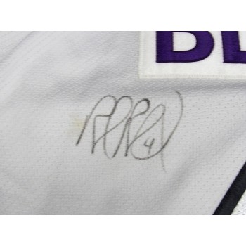 Rob Blake Los Angeles Kings Signed Replica Jersey JSA Authenticated Stained