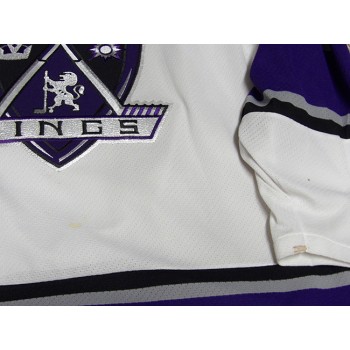 Rob Blake Los Angeles Kings Signed Replica Jersey JSA Authenticated Stained