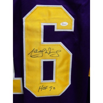 Marcel Dionne Signed Los Angeles Kings Custom Jersey JSA Authenticated No Card