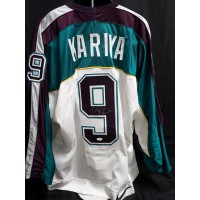 Paul Kariya Anaheim Mighty Ducks Signed Authentic Nike Jersey JSA Authenticated