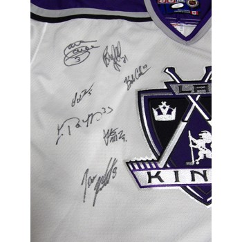 Los Angeles Kings 1999-2000 Team Signed Replica Jersey JSA Authenticated