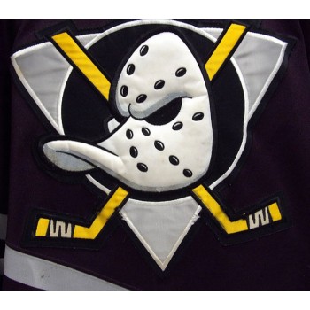 Peter Leboutillier Anaheim Ducks Signed CCM Authentic Jersey JSA Authenticated