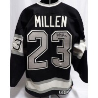 Corey Millen Signed Los Angeles Kings CCM Authentic Jersey JSA Authenticated