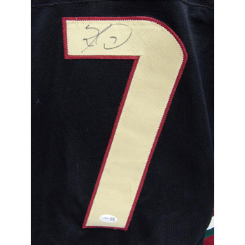 Keith Tkachuk Phoenix Coyotes Signed Starter Authentic Jersey JSA Authenticated