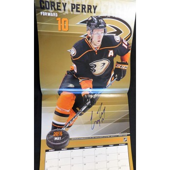 Anaheim Ducks Signed 2016 Calendar Getzlaf Perry Fowler JSA Authenticated (DMG)
