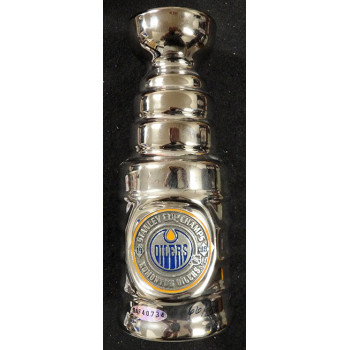 Wayne Gretzky Signed 1987 Mini Stanley Cup Trophy UDA Authenticated /250 Faded
