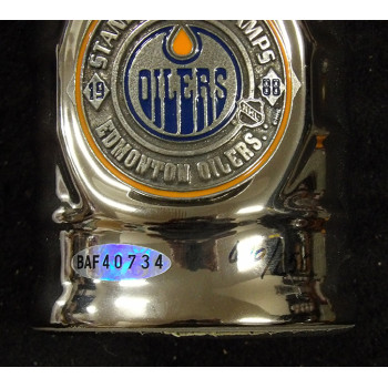Wayne Gretzky Signed 1987 Mini Stanley Cup Trophy UDA Authenticated /250 Faded