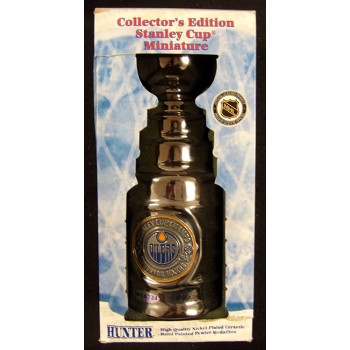 Wayne Gretzky Signed 1987 Mini Stanley Cup Trophy UDA Authenticated /250 Faded