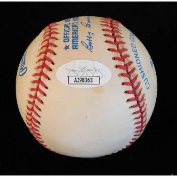 Gordie Howe Signed MLB Official American League Baseball JSA Authenticated