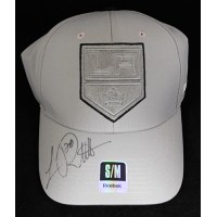 Luc Robitaille Los Angeles Kings Signed Reebok Hat JSA Authenticated