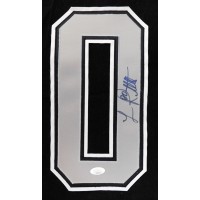 Luc Robitaille Los Angeles Kings Signed Silver Jersey Number JSA Authenticated