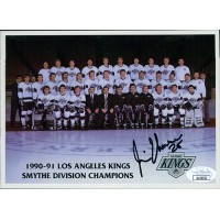 Jim Thomson Los Angeles Kings Signed 5x7 Postcard JSA Authenticated