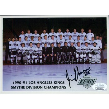 Jim Thomson Los Angeles Kings Signed 5x7 Postcard JSA Authenticated