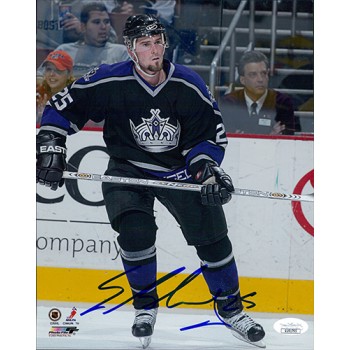 Eric Belanger Los Angeles Kings Signed 8x10 Glossy Photo JSA Authenticated