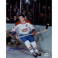 Jean Beliveau Montreal Canadiens Signed 8x10 Glossy Photo JSA Authenticated Jean Beliveau Montreal Canadiens Signed 8x10 Glossy Photo JSA Authenticated