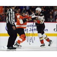 Kevin Bieksa Anaheim Ducks Signed 8x10 Matte Photo JSA Authenticated