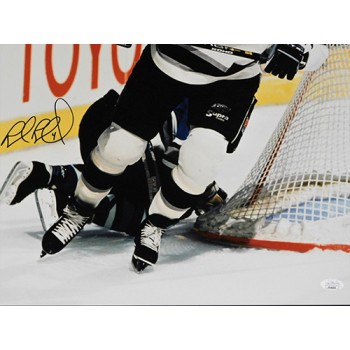 Rob Blake Los Angeles Kings Signed 16x20 Glossy Photo JSA Authenticated