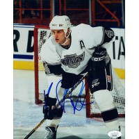 Rob Blake Los Angeles Kings Signed 8x10 Glossy Photo JSA Authenticated