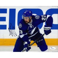 JT Brown Tampa Bay Lightning Signed 8x10 Matte Photo JSA Authenticated