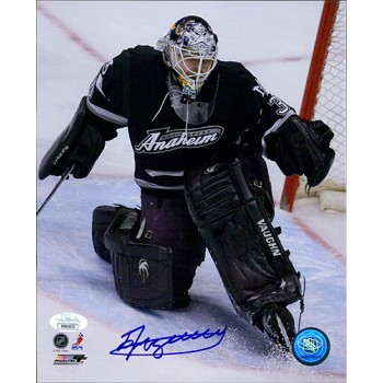 Ilya Bryzgalov Anaheim Mighty Ducks Signed 8x10 Glossy Photo JSA Authenticated