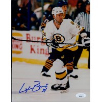 Lyndon Byers Boston Bruins Signed 8x10 Glossy Photo JSA Authenticated