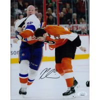 Jason Chimera New York Islanders Signed 8x10 Matte Photo JSA Authenticated