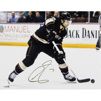 Andrew Cogliano Anaheim Ducks Signed 11x14 Matte Photo JSA Authenticated Smudged