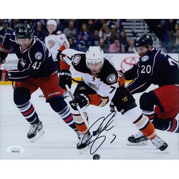 Andrew Cogliano Anaheim Ducks Signed 8x10 Matte Photo JSA Authenticated