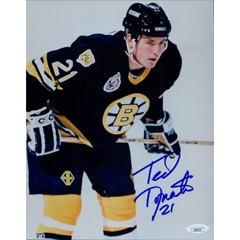 Ted Donato Boston Bruins Signed 8x10 Glossy Photo JSA Authenticated