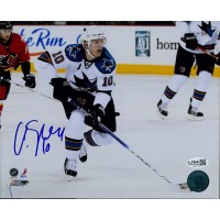 Christian Ehrhoff San Jose Sharks Signed 8x10 Glossy Photo JSA Authenticated Christian Ehrhoff San Jose Sharks Signed 8x10 Glossy Photo JSA Authenticated