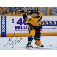 Mattias Ekholm Nashville Predators Signed 8x10 Matte Photo PSA Authenticated