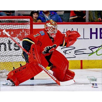 Brian Elliott Calgary Flames Signed 8x10 Matte Photo Fanatics Authenticated