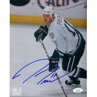Jeff Friesen Anaheim Mighty Ducks Signed 8x10 Glossy Photo JSA Authenticated