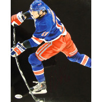 Marian Gaborik New York Rangers Signed 11x14 Glossy Photo JSA Authentic Kinks