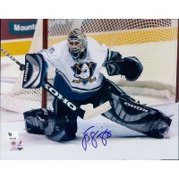 Jean-Sebastien Giguere Anaheim Mighty Ducks Signed 8x10 Photo Global Authentic