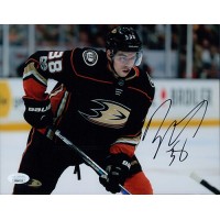 Derek Grant Anaheim Ducks Signed 8x10 Matte Photo JSA Authenticated