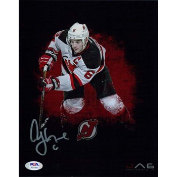 Andy Greene New Jersey Devils Signed 8x10 Matte Photo PSA Authenticated